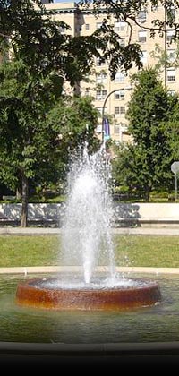 Park Lane Condos fountain